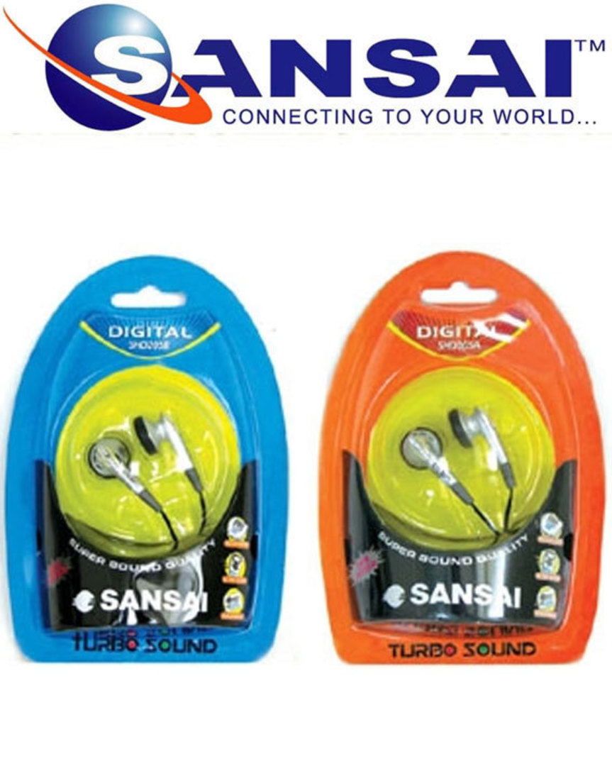 SANSAI Super Bass Stereo Earphone image 1
